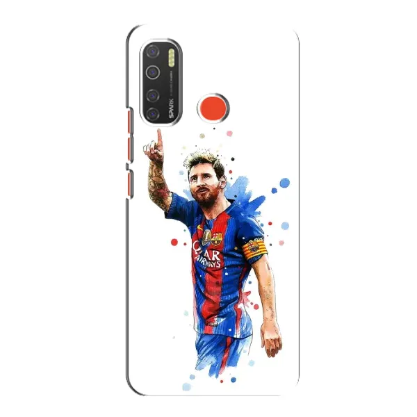 Чехол с рисунком «Leo Messi» для TECNO Spark 5 Чехол с рисунком «Leo Messi» для TECNO Spark 5