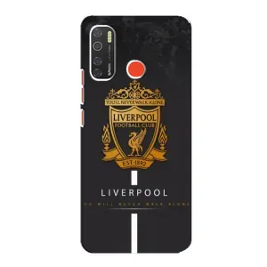 Силиконовые Чехлы принт Футбол на TECNO Spark 5 (Liverpool)