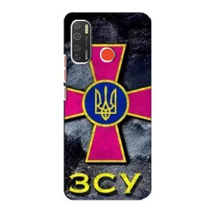 ЗСУ Чехлы (TPU) для TECNO Spark 5 (Лого ЗСУ)