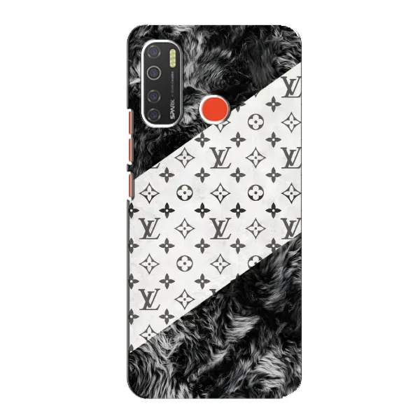 Чехол с рисунком «LV на белом» для TECNO Spark 5 Чехол с рисунком «LV на белом» для TECNO Spark 5
