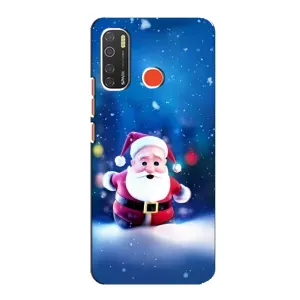 Чехлы на Новый Год TECNO Spark 5 (Маленький Дед Мороз)