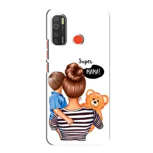Чехлы для МАМЫ на TECNO Spark 5 (Мама и сын)