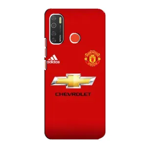Силиконовые Чехлы принт Футбол на TECNO Spark 5 (Man United)