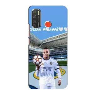 Чехол (TPU) с Футболистом на TECNO Spark 5 (Mbappe Real)