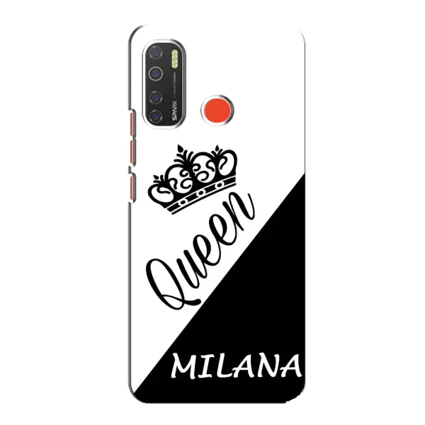 Чехол с рисунком «MILANA» для TECNO Spark 5 Чехол с рисунком «MILANA» для TECNO Spark 5