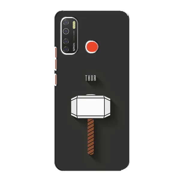 Чехол с рисунком «Молот Тора» для TECNO Spark 5
