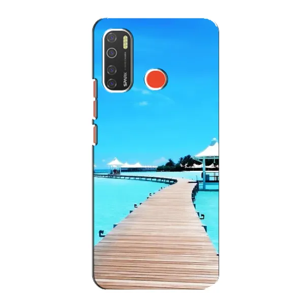 Чехол с рисунком «Набережная» для TECNO Spark 5 Чехол с рисунком «Набережная» для TECNO Spark 5