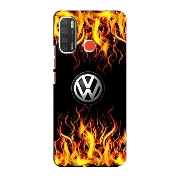 Чехол с рисунком «Огненный Лого» для TECNO Spark 5 Чехол с рисунком «Огненный Лого» для TECNO Spark 5