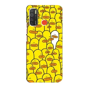 Силіконовий бампер з картинкою звірів для TECNO Spark 5 (Особливий)