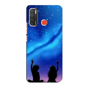 Силиконовые Чехлы Любимому человеку для TECNO Spark 5 (Парочка)