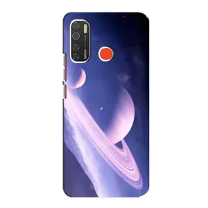Чехлы КОСМОС для TECNO Spark 5 (Планета в космосе)
