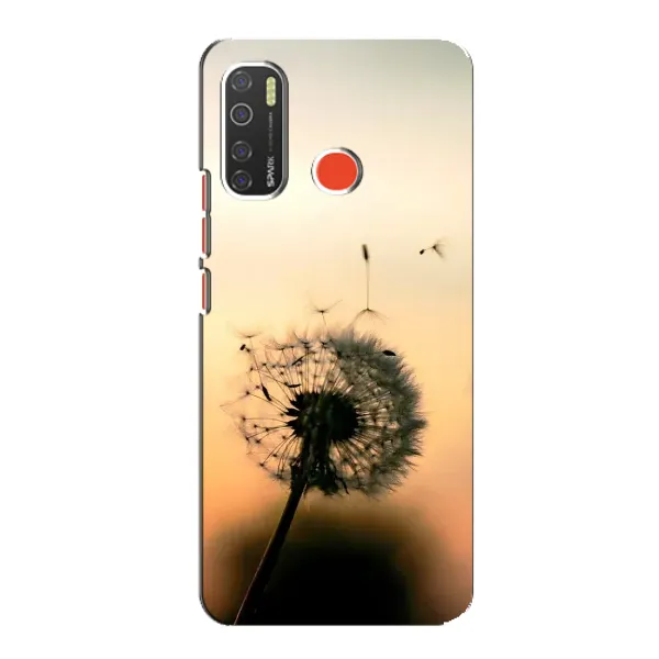 Чехол с рисунком «Роздумаханый одуванчик» для TECNO Spark 5 Чехол с рисунком «Роздумаханый одуванчик» для TECNO Spark 5