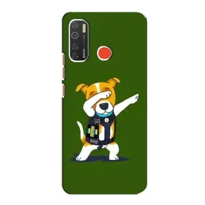 Чохол з принтом Песика Патрон для TECNO Spark 5 (Собака Патрон)