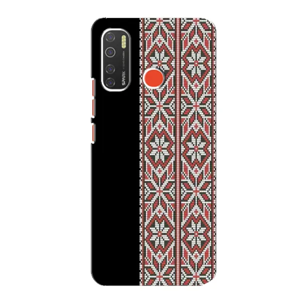 Чехол с рисунком «Стильная вишиванка» для TECNO Spark 5 Чехол с рисунком «Стильная вишиванка» для TECNO Spark 5
