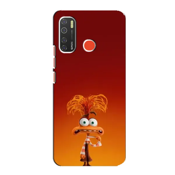 Чехол с рисунком «Тревожность» для TECNO Spark 5 Чехол с рисунком «Тревожность» для TECNO Spark 5