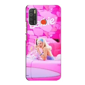 Силиконовый Чехол Барби Фильм на TECNO Spark 5 (Зставка)
