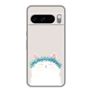 Чехол на тематику: Коты для TECNO Spark 50 (Белый котик)