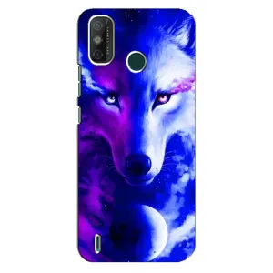 Чехол с Волком на TECNO Spark 6 GO (KE5) (Арт-Волк)