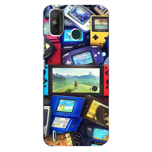 Чехол с рисунком «Джойстики» для TECNO Spark 6 GO (KE5) Чехол с рисунком «Джойстики» для TECNO Spark 6 GO (KE5)