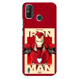 Чехол Супергерой Железный человек на TECNO Spark 6 GO (KE5) (Iron man)