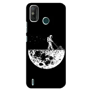 Силіконовый Чохол з принтом "Космонавти" на TECNO Spark 6 GO (KE5) (Космонавт)