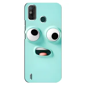 Силиконовые Чехлы (смешные стикеры) для TECNO Spark 6 GO (KE5) (Забавное мятное лицо)