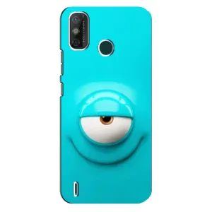 Силиконовые Чехлы (смешные стикеры) для TECNO Spark 6 GO (KE5) (Одноглазик)