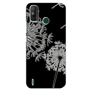 Силиконовый Чехол с одуванчиками на TECNO Spark 6 GO (KE5) (Одуванчики)