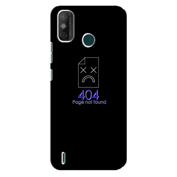 Чехол с рисунком «Ошибка 404» для TECNO Spark 6 GO (KE5) Чехол с рисунком «Ошибка 404» для TECNO Spark 6 GO (KE5)