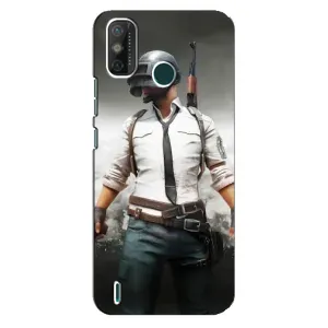 Чохол з картинкою "Герой Pubg" на TECNO Spark 6 GO (KE5) (Пабг)