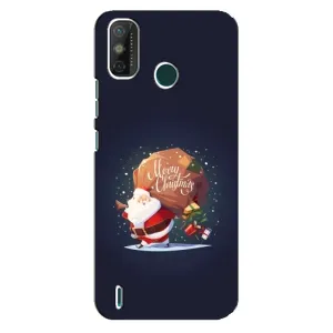 Чохол Санта Клаус для TECNO Spark 6 GO (KE5) (Подарунки від Санти)