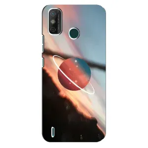 Чохол (ТПУ) з планетами на TECNO Spark 6 GO (KE5) (Сатурн)