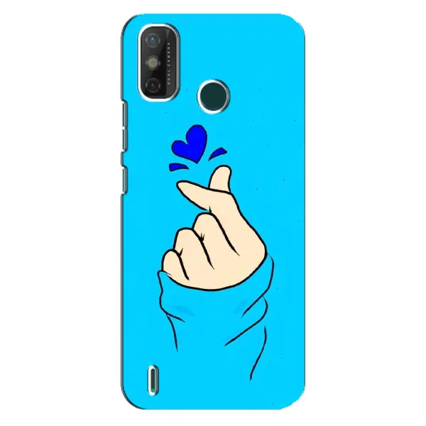 Чехол с рисунком «Сердце на синем» для TECNO Spark 6 GO (KE5) Чехол с рисунком «Сердце на синем» для TECNO Spark 6 GO (KE5)