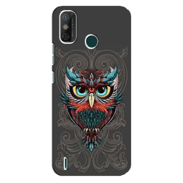 Чехол с рисунком «Сова на сером» для TECNO Spark 6 GO (KE5) Чехол с рисунком «Сова на сером» для TECNO Spark 6 GO (KE5)