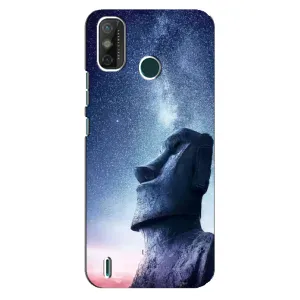 Силиконовые Чехлы (смешные стикеры) для TECNO Spark 6 GO (KE5) (Статуя)