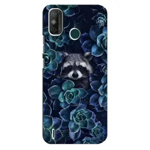 Силиконовый Чехол с Енотами на TECNO Spark 6 GO (KE5) (В цветах)