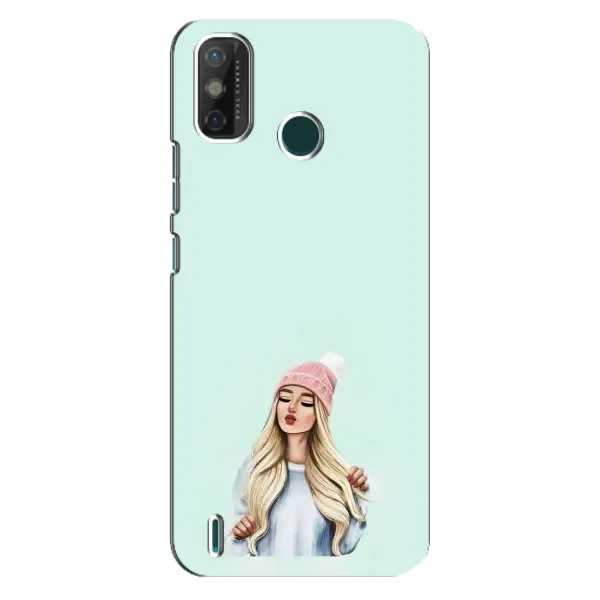 Чехол с рисунком «В шапке» для TECNO Spark 6 GO (KE5)