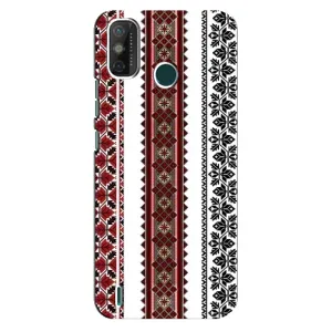 Силиконовый Чехол на TECNO Spark 6 GO (KE5) с картинкой Вышиванки (Вышиваночки)