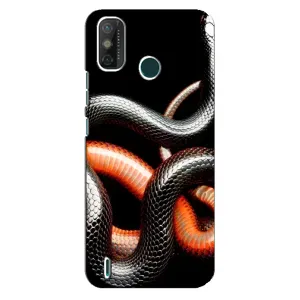 Чехлы с изображением разных животных для TECNO Spark 6 GO (KE5) (Змея)