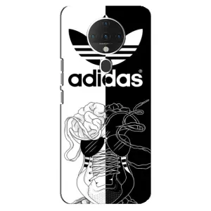 Чехол в стиле "Адидас" для Техно Спарк 6 (Adidas шнурки)