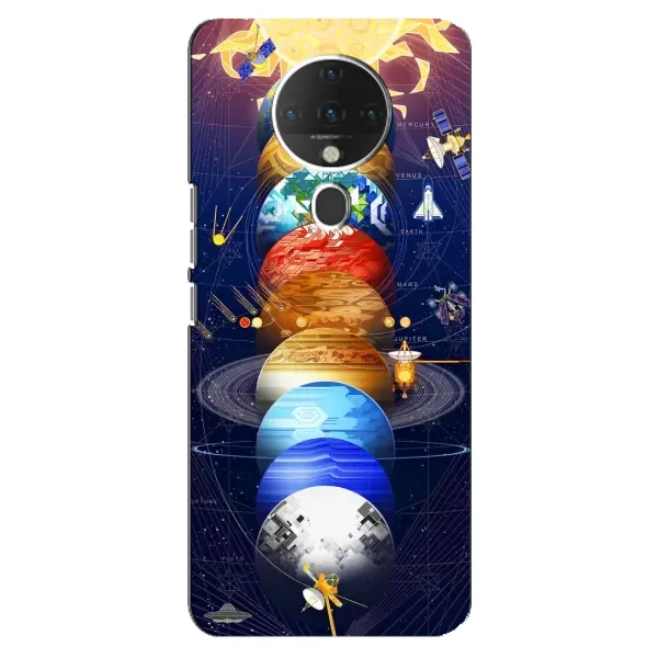 Чехол с рисунком «Арт планети» для TECNO Spark 6 Чехол с рисунком «Арт планети» для TECNO Spark 6