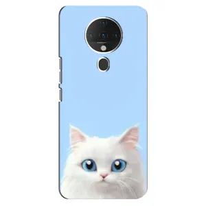 Чехол на тематику: Коты для TECNO Spark 6 (Белый кот)