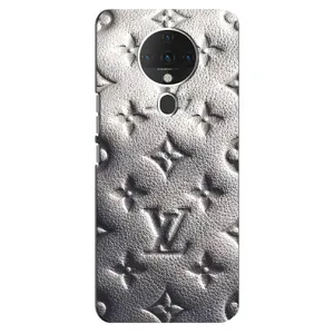 Текстурный Чехол Louis Vuitton для Техно Спарк 6 (Бежевый ЛВ)
