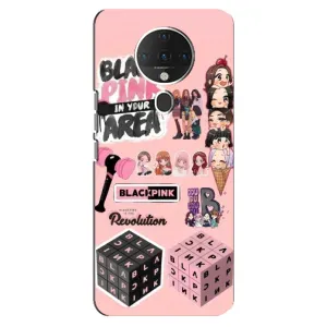 Чохли з картинкою для TECNO Spark 6 (BLACK PINK колаж)