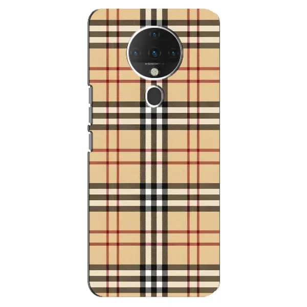 Чехол с рисунком «Burberry стиль» для TECNO Spark 6