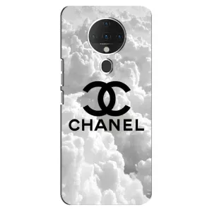 Чехол с Брендами одежды на Техно Спарк 6 (CHANEL)