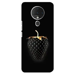 Чохол з зображенням смачної їжі для TECNO Spark 6 (Чорна полуниця)