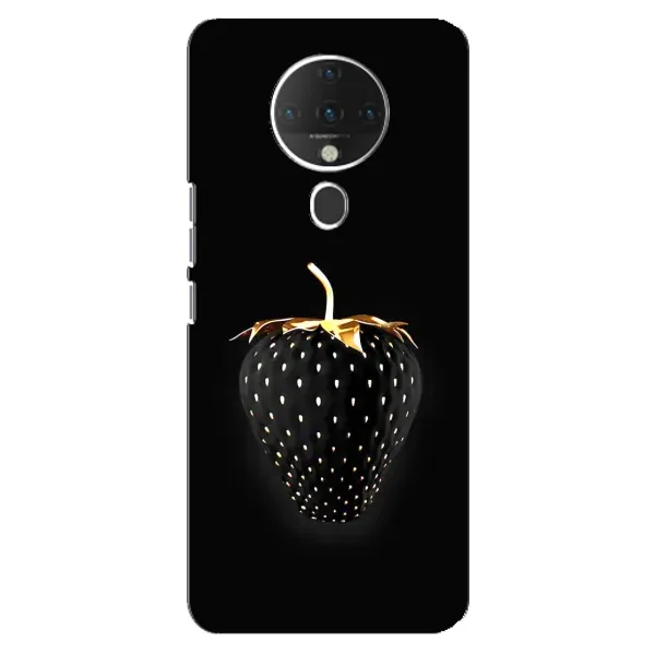 Чехол с рисунком «Чёрная клубника» для TECNO Spark 6 Чехол с рисунком «Чёрная клубника» для TECNO Spark 6