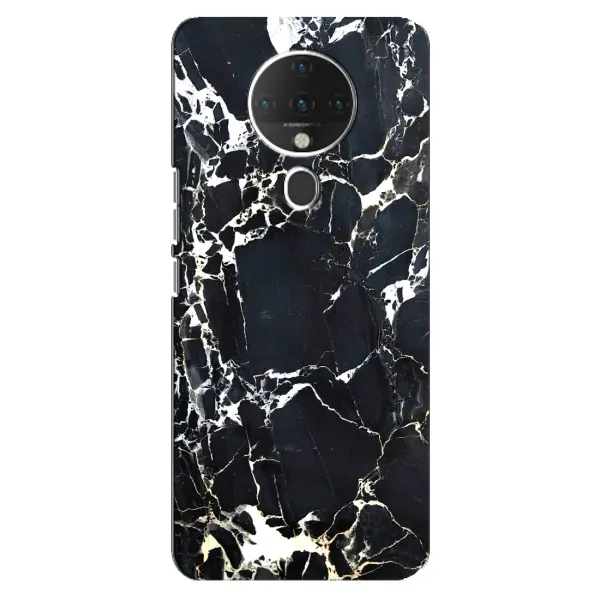 Чехол с рисунком «Чёрный мрамор» для TECNO Spark 6 Чехол с рисунком «Чёрный мрамор» для TECNO Spark 6