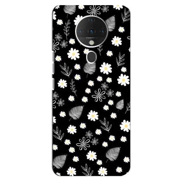 Чехол с рисунком «цветение на чорном» для TECNO Spark 6 Чехол с рисунком «цветение на чорном» для TECNO Spark 6